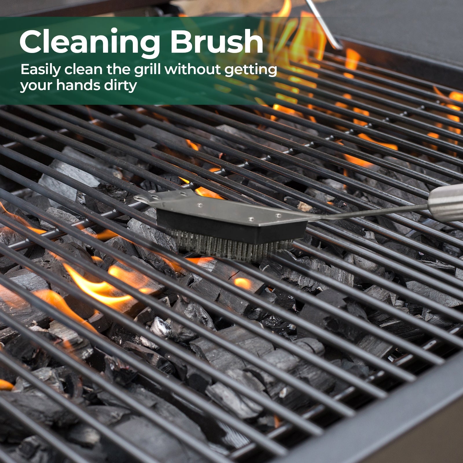 16 inch stainless steel bbq grill tools bbq tool grilling accessories