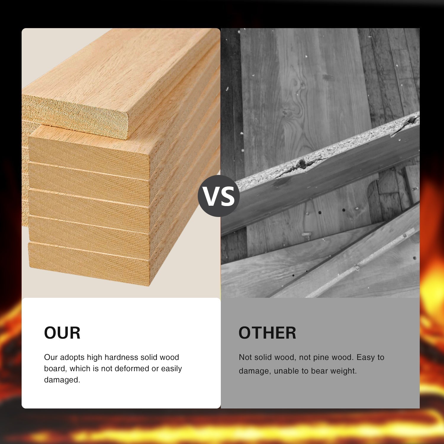 r.w.flame 36'' electric fireplace with mantel package,750 1500w