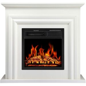 r.w.flame 36'' electric fireplace with mantel package,750 1500w
